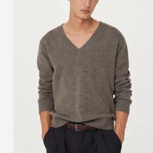 FRANK and OAK men's lamb wool sweater large NWT!!